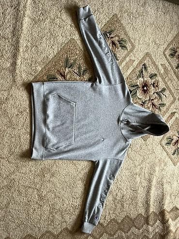 Толстовки: Мужская толстовка, M, Champion, Новый, цвет - Серый, Самовывоз, Платная доставка — 2