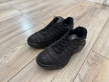 nike tn: Мужские кроссовки, 42, Nike, Б/у, цвет - Черный — 2