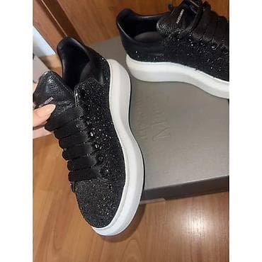 высокие ботинки: Кроссовки, 36.5, Alexander McQueen, Новый, цвет - Черный — 3