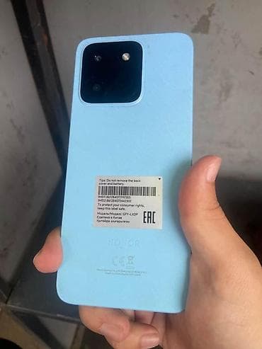 Honor X5b Plus, 128 ГБ, цвет - Голубой, 2 SIM