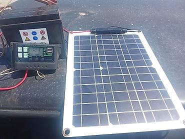 кантролер: Комплектация на фото: гибкая солнечная панель + контроллер заряда с — 4