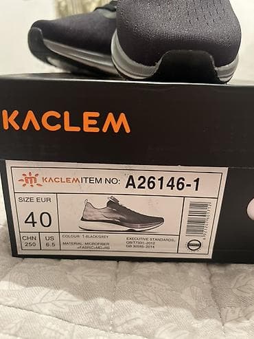 белый шарф: Кроссовки Kaclem A26146-1 - Размер: EU 40 (US 6.5, CHN 250) — указан — 4