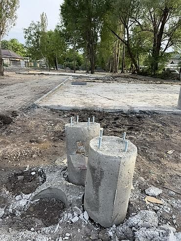 битонные столбы: Железобетонные столбы-основания под опоры/малые архитектурные формы — 2