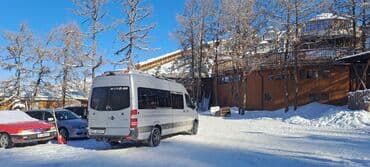 Трансфер, жүргүнчүлөрдү ташуу: Ысык-Көль, Каракол, Кордай көзөмөл-өткөрүү пункту Бус | 18 орундук — 10