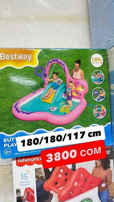 quick push pop it: Надувные игровые центры Bestway и Fisher-Price для детей 2+ 1) — 3