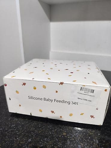 Кормление: Набор для кормления малыша из силикона. Пару раз использовала только — 2