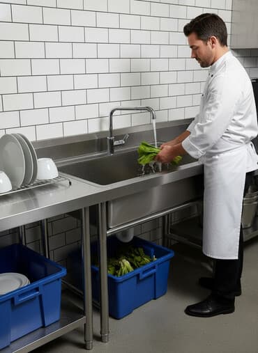 кухонныц уголок: Кухонный мойка Нержавейка новый 100/60/80 Глубина 25 см Толщина — 2