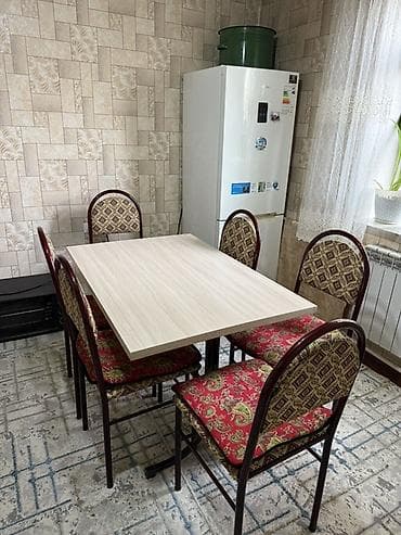 купить стол стул: Кухонный стол и стул, цвет - Коричневый — 3