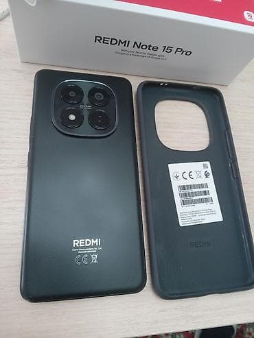 hotwav note 12: Redmi, Redmi Note 15 Pro, Б/у, 256 ГБ, цвет - Черный, 2 SIM — 5