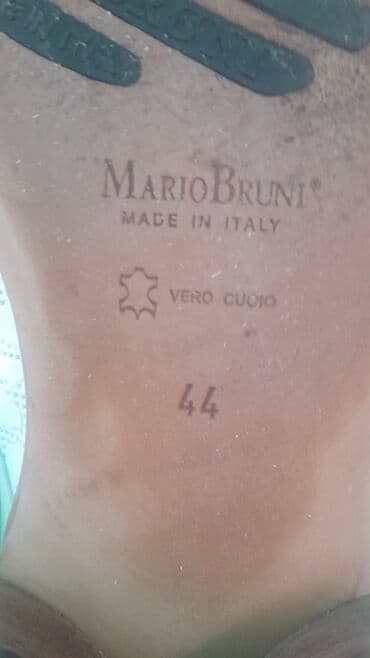 фирменная обувь из италии: Мужские туфли, 44, Б/у, цвет - Белый, Самовывоз — 3