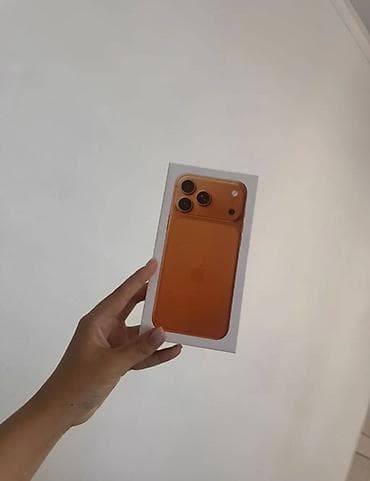 купить redmi note 9 pro: IPhone 17 Pro Max, Б/у, 256 ГБ, Оранжевый, Коробка, 99 % — 1