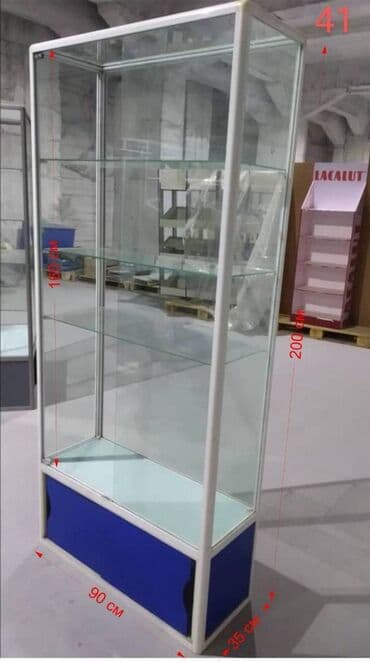оборудование для магазина бу: Продаются торговые витрины №25- 7800 сом №26- 8000 сом №27- 8500 сом — 17