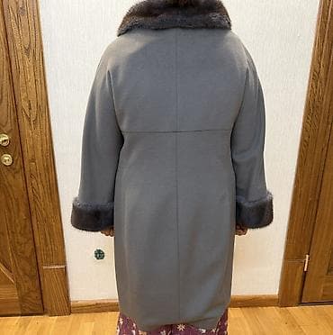 шубы полушубки: Пальто, Зима, Длинная модель, С утеплителем, Стандарт — 3