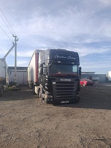 купить тягач scania бу: Тягач, Scania, 2005 г., Тентованный — 2