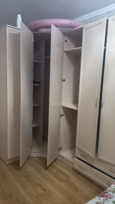 Шкаф для одежды, Угловой, ЛДСП