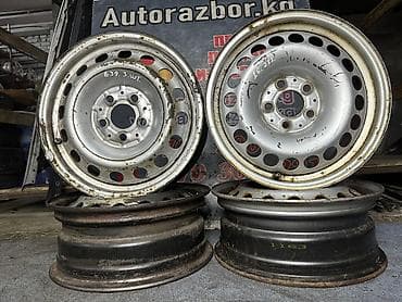 fit: Железные Диски R 16 Mercedes-Benz, отверстий - 5, Б/у — 1