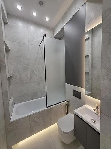 70: 2 комнаты, 80 м², Асанбай мкр Элитка, 12 этаж, Дизайнерский ремонт — 8