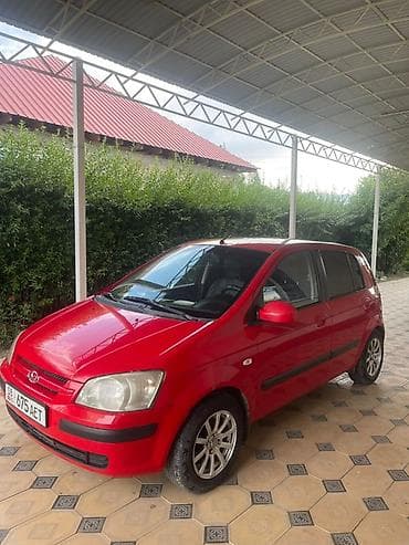Унаа: Hyundai Getz: 2004 г., 1.4 л, Кол менен иштөөчү, Бензин, Хетчбек — 5
