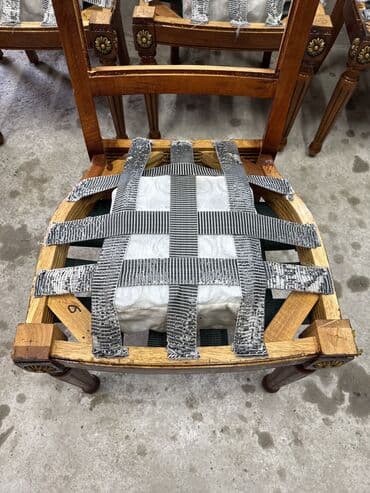 мебель в ванную комнату под заказ: Стул для кухни, Новый, Дерево, цвет - Коричневый — 4