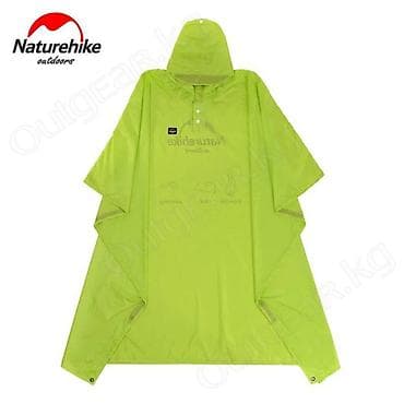 hiking: 🟠 Плащ-дождевик Naturehike Hiking Poncho 3в1 🟠 ⠀ Накидка от дождя — 3