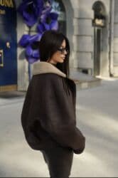 продаю связи с переездом: Дубленка, Авиатор, Китай, Длинная модель, Оверсайз, Стандарт — 3