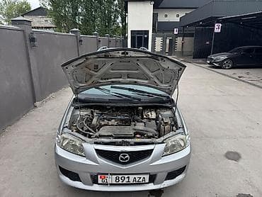 Транспорт: Mazda PREMACY: 2002 г., 2 л, Автомат, Бензин, Минивэн — 8