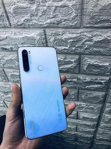 apple 12: Redmi, Redmi Note 8T, Б/у, 64 ГБ, цвет - Белый, 2 SIM — 4