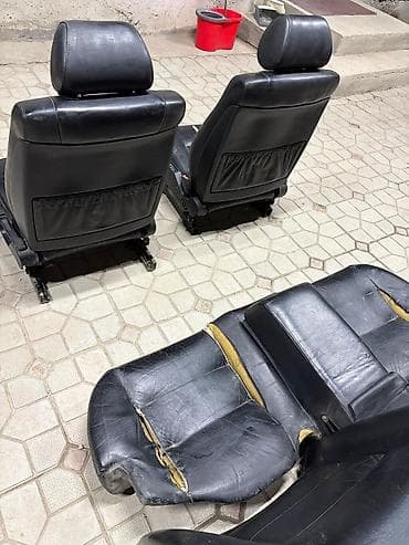 Автокосметика: Комплект сидений, Кожа, BMW Оригинал — 4