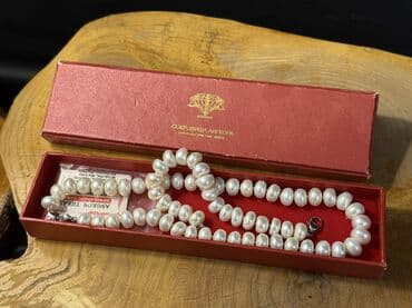 самые красивые свадебные платья в мире: Продается комплект украшений из натурального жемчуга: ожерелье и — 6