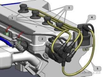комбинированная варочная панель: Катушка зажигания Toyota Новый, Оригинал — 5