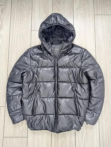 пухавик: Мужская куртка, L, Б/у, цвет - Черный, Самовывоз, Платная доставка — 1