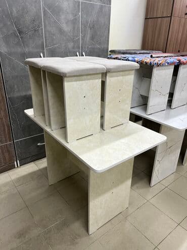 Столы: Стол тобуретка стол стуля размер 110на64 тобуретка4шт высота стола75 — 14