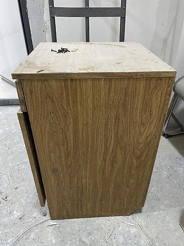 монтаж мебели: Прикроватная тумба, Без зеркала, цвет - Коричневый, ЛДСП — 2