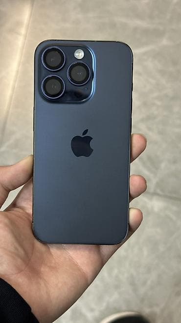 Мобильные телефоны и аксессуары: IPhone 15 Pro, Б/у, 256 ГБ, Blue Titanium, 88 % — 2