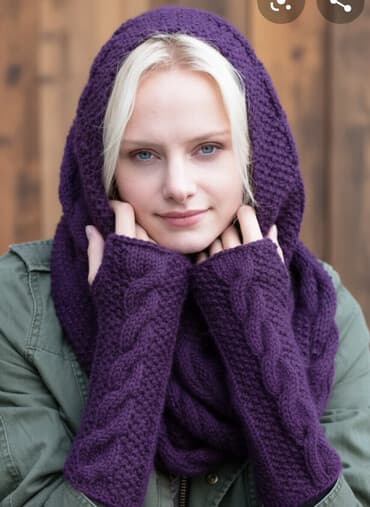 Индивидуальный пошив: На заказ ! вязанные джурабы, митенки снуды, шапки, варежки! цена — 1