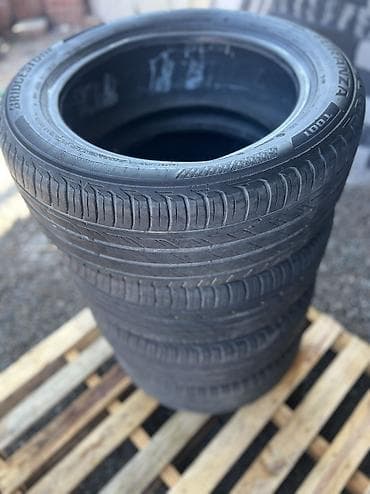 140 280: Шины 215 / 55 / R 17, Лето, Б/у, Комплект, Легковые, Япония, Bridgestone — 2