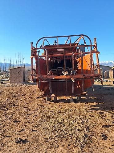 електро мото: Самоходный кормоуборочный комбайн (силосоуборочный) на базе советской — 4