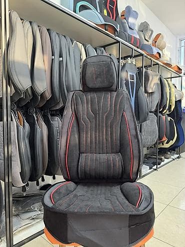 авто сидение: Чехлы Велюровые, цвет - Серый — 5