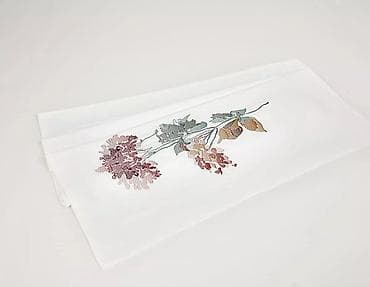 Постельное белье: Постельный комплект Arya с вышивкой Flora - Состав набора — 3