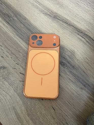 Чехол для iPhone с поддержкой MagSafe, цвет оранжевый (персиковый). -