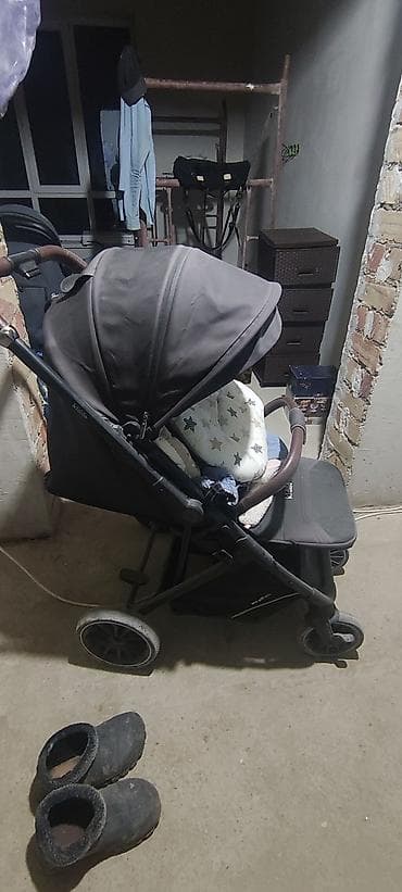 red castle: Прогулочная коляска Kidilo (серый цвет) - Удобная городская — 2