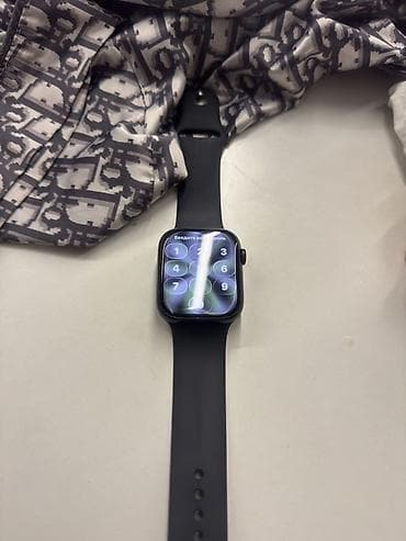 aplle wath: Apple Watch 9 series 45mm Jet black Смарт-часы в — 1