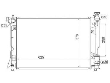 системы охлаждения xilence: Будка Toyota, 2007 г., Новый, Аналог — 1