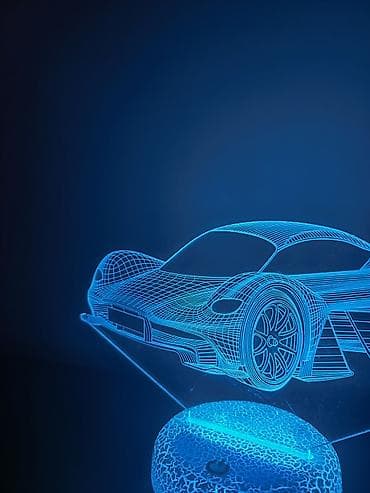 горшки для цветов: Продаётся LED ночник в виде машинки (спорткар), в комплекте зарядка — 3