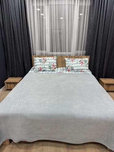 аренда на иссык куле: 2 комнаты, Душевая кабина, Постельное белье, Кондиционер — 1