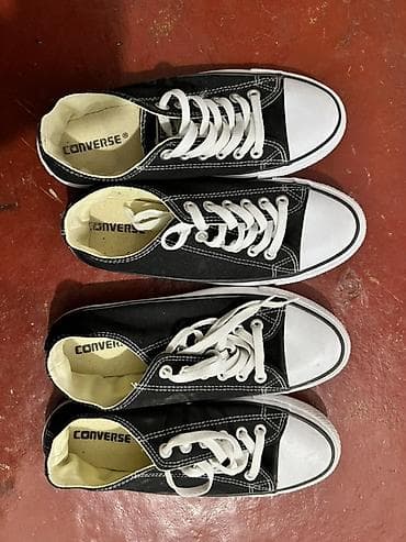 бут кийимдер: Эркектердин кроссовкасы, 40, 39, Converse, Жаңы, түсү - Кара — 1