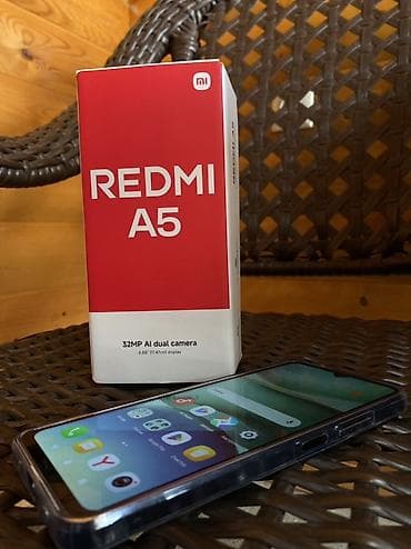 чехии: Redmi, Redmi A5, Новый, 64 ГБ, цвет - Черный, 2 SIM — 3