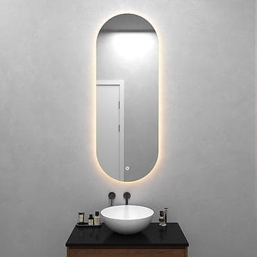 домашнии цветы: Зеркала с подсветкой для ванных комнат Описание: - Настенные зеркала — 4