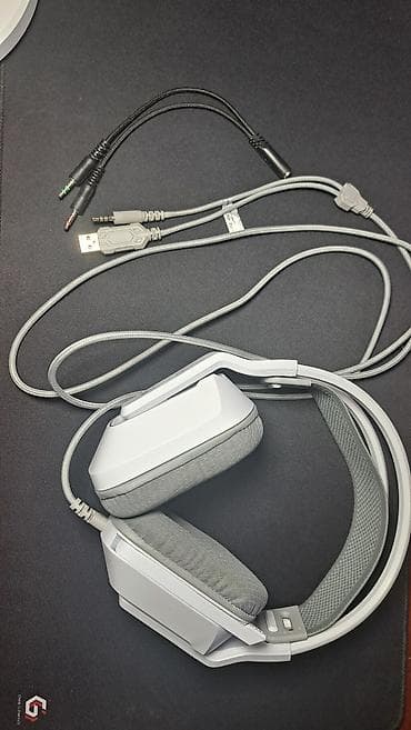 hyperx pulsefire haste: Проводные гарнитуры, Б/у, цвет - Белый — 2