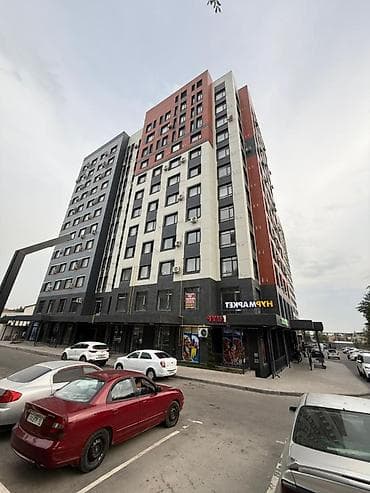 14: 2 комнаты, 64 м², Кара-Жыгач ж/м Элитка, 14 этаж, ПСО (под самоотделку) — 3